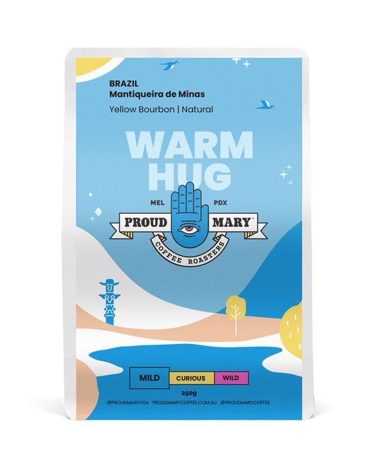Proud Mary Warm Hug – Brazil Mantiqueira de Minas Yellow Bourbon Natural 250g