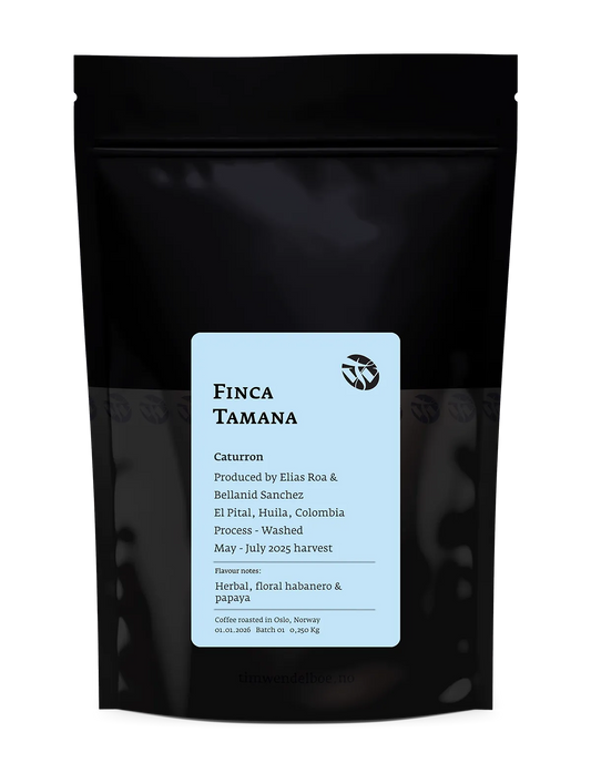 Finca Tamana Caturron coffee bag