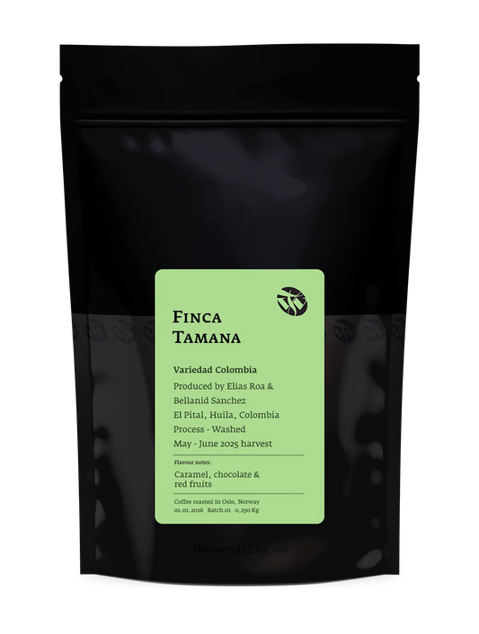 Finca Tamana Variedad Colombia coffee bag