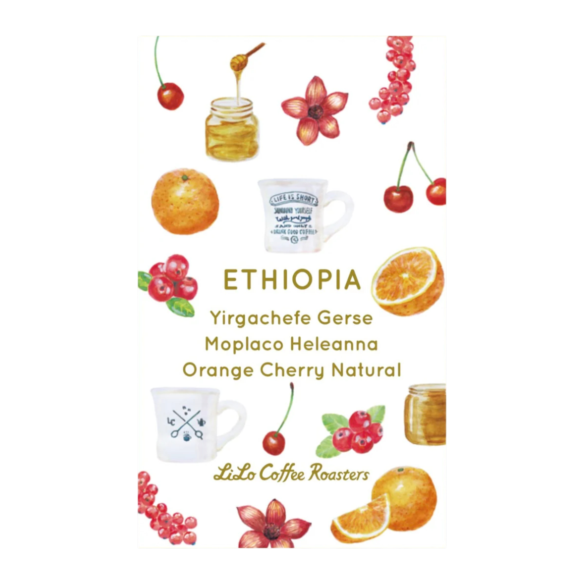 Ethiopia Yirgacheffe Gerse Moplaco Heleanna Orange Cherry