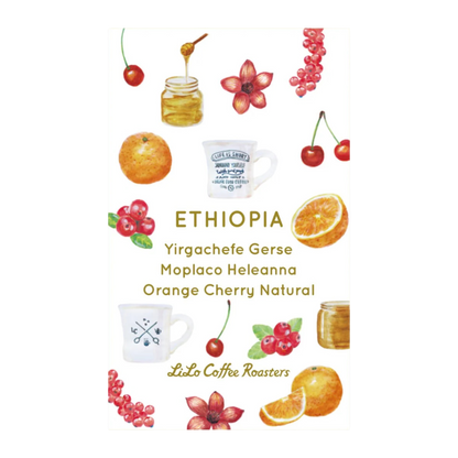 Ethiopia Yirgacheffe Gerse Moplaco Heleanna Orange Cherry