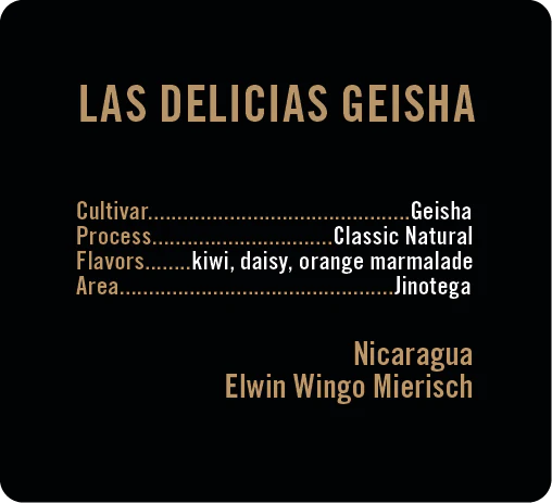 Las Delicias Geisha